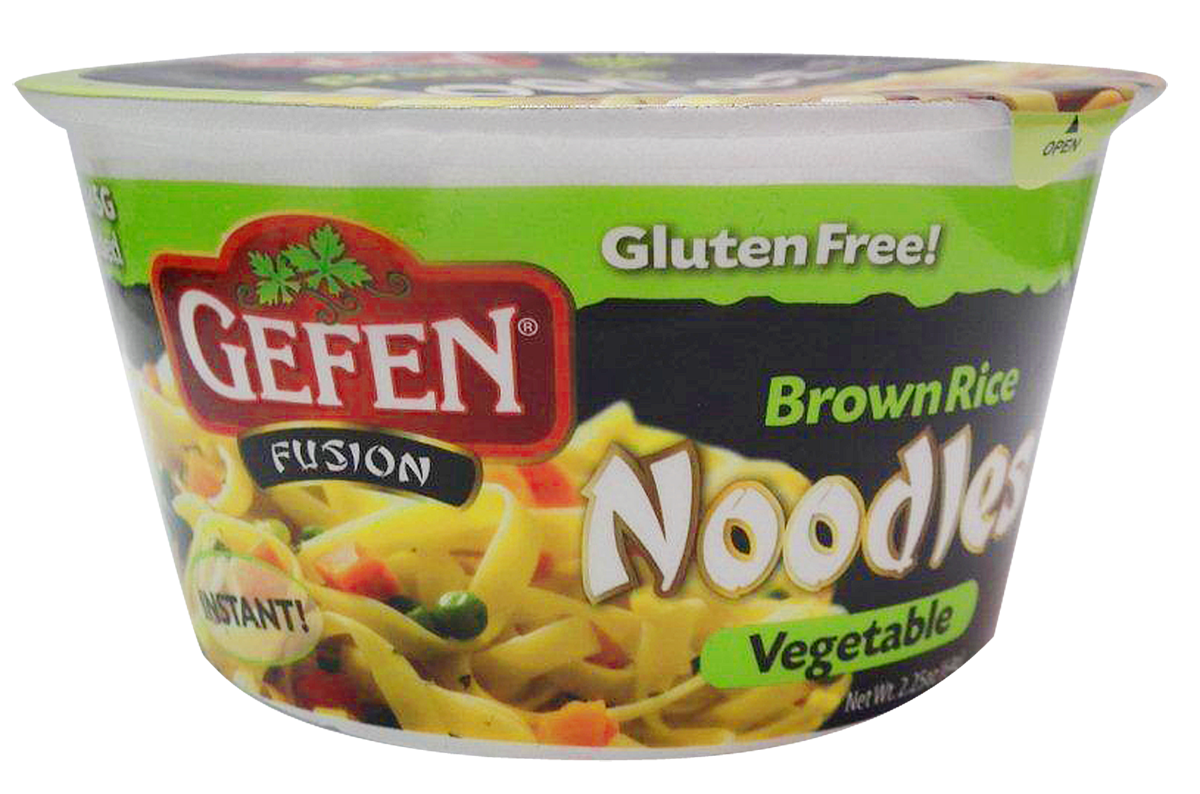 Gefen Vegetable Brown Rice Noodle Bowl (2.25 oz)