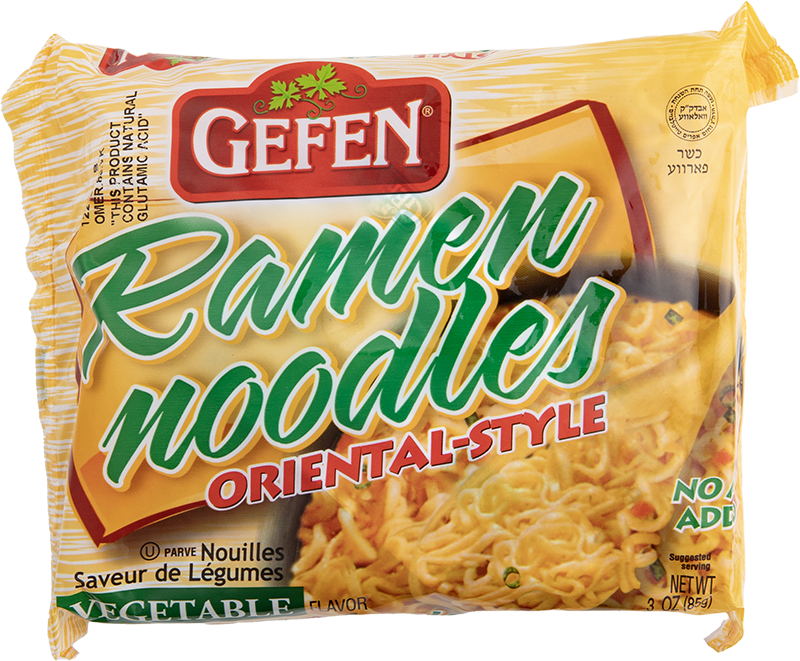 Gefen Ramen Noodles - Vegetable Flavor (3 oz)