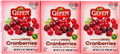 Gefen Dried Sweet Cranberries - Brick Pack (6X.75 oz)