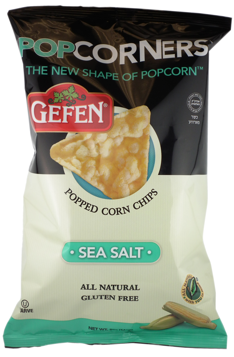 Gefen 5 oz Sea Salt Popped Corn Chips (5 oz)
