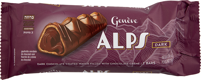 Geneve Alps Dark Chocolate Coated Wafer (1.76 oz)