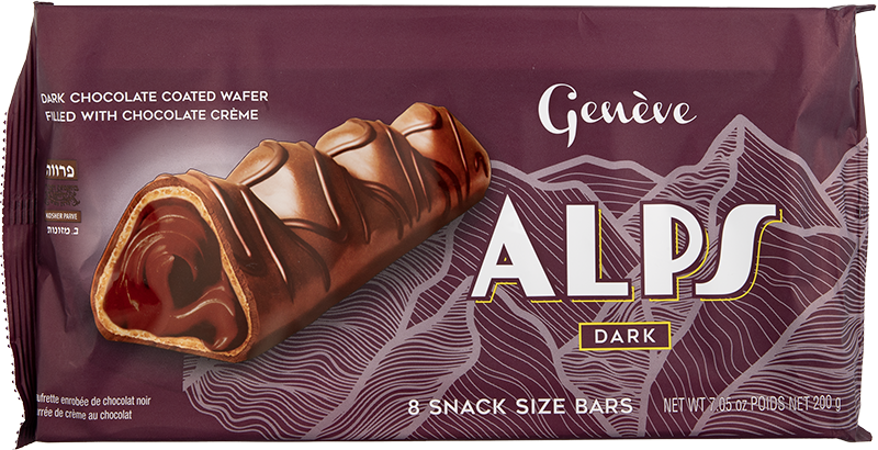 Geneve Alps Dark Chocolate Coated Wafer (7.05 oz)