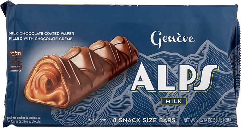 Geneve Alps Milk Chocolate Coated Wafer (7.05 oz)