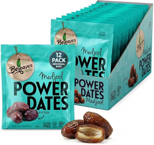 Beleaves Pitted Medjool Power Dates (1.76 oz)