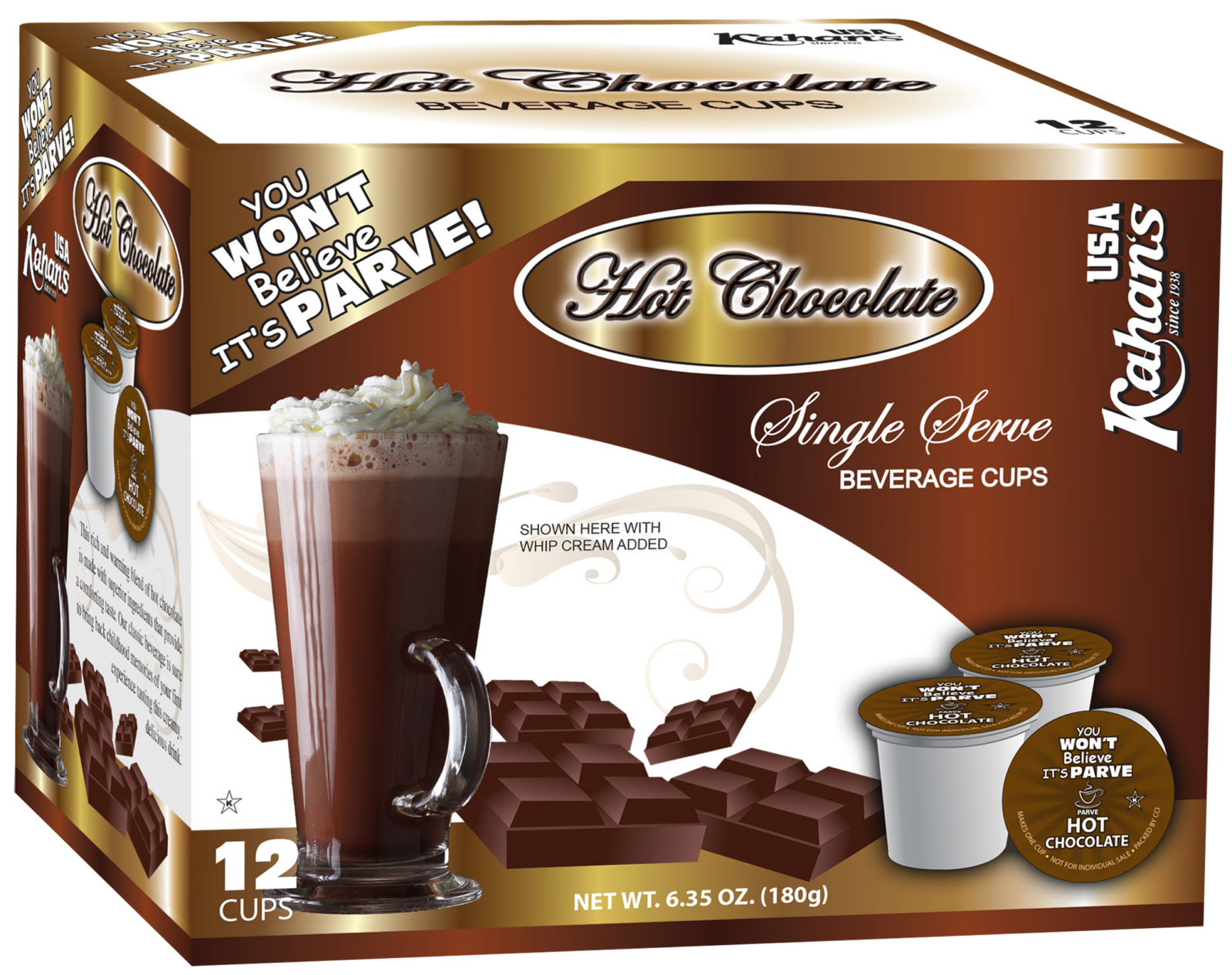 Hot Chocolate K-Cup (12 Cups)