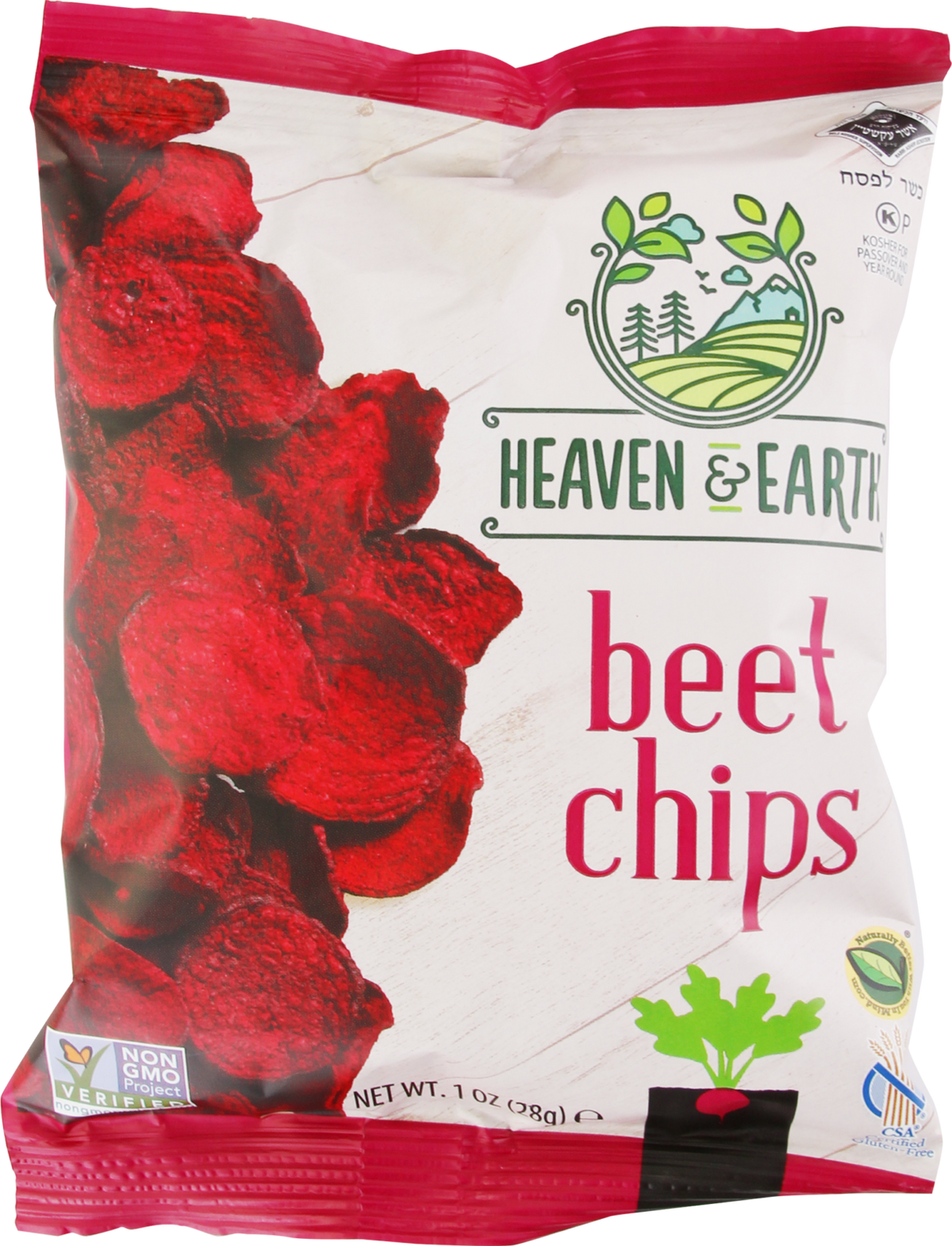 Heaven & Earth 1 oz Beet Chips (1 oz)