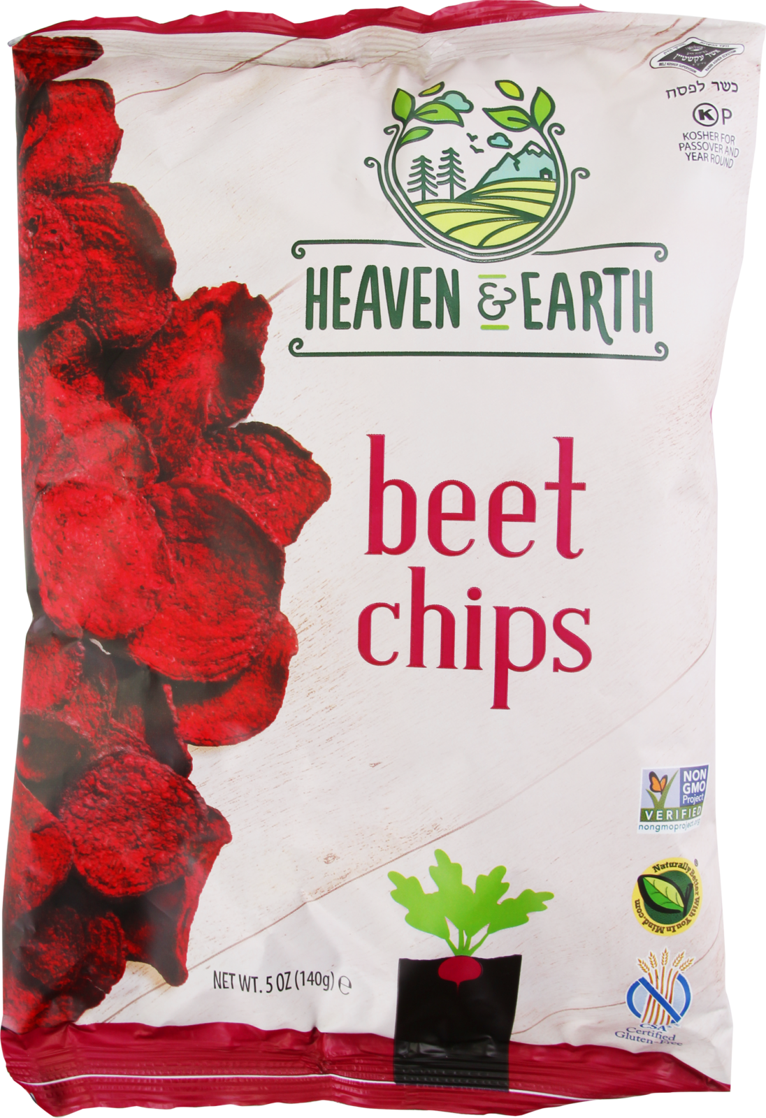 Heaven & Earth 5 oz Beet Chips (5 oz)