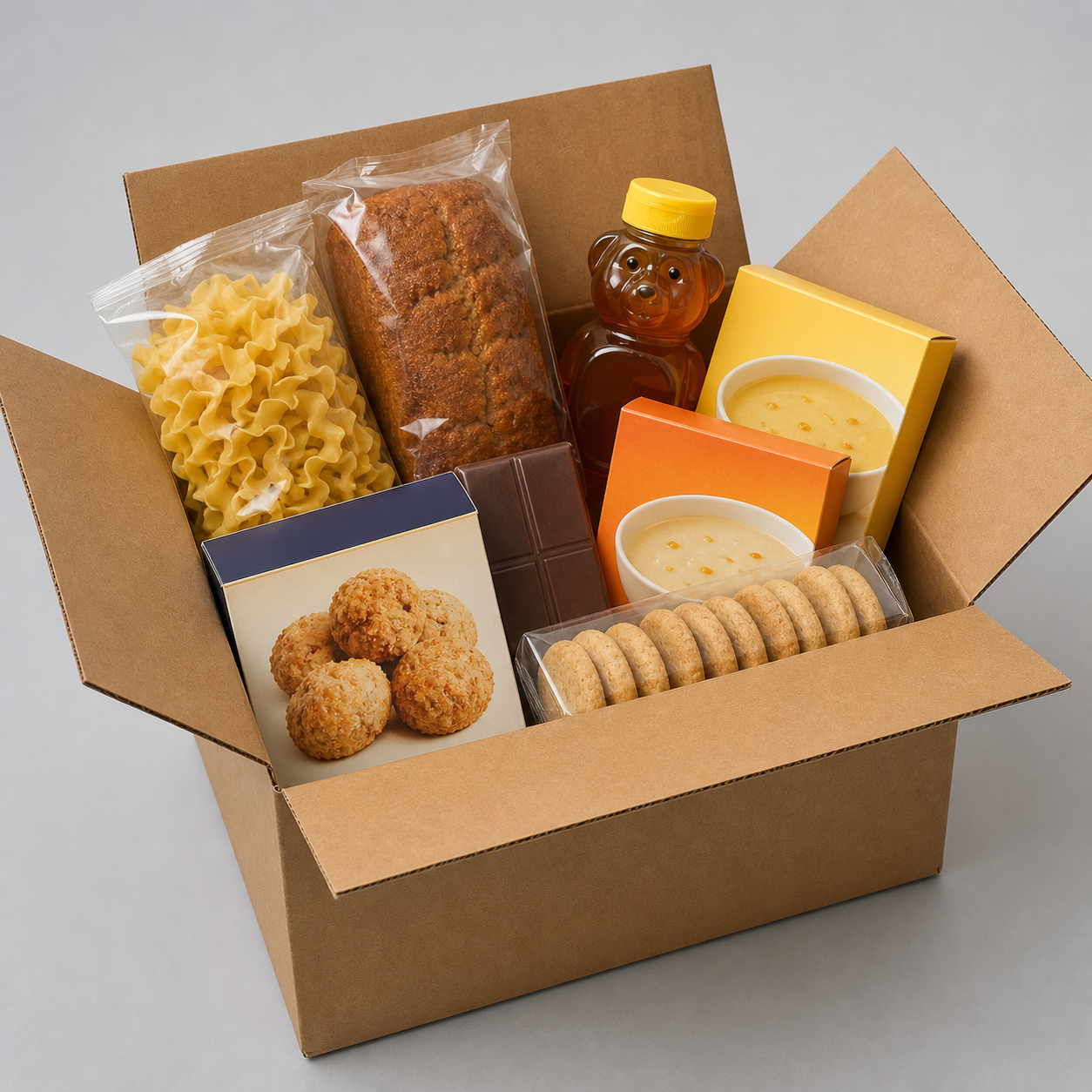 Shabbos Surprise Box $66 - kosher grocery box